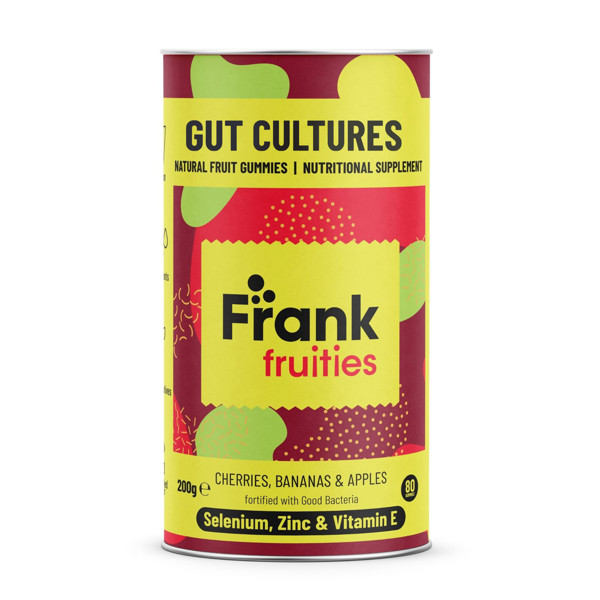 Frank Fruities GUT CULTURES, 80 guminukų.