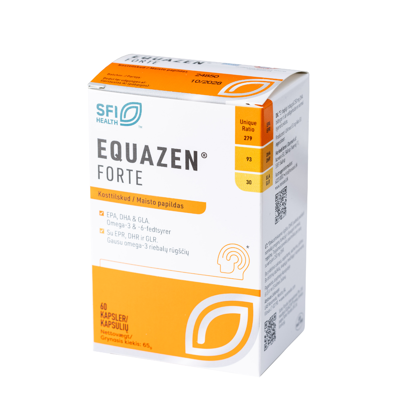 EQUAZEN FORTE, 60 kapsulių paveikslėlis