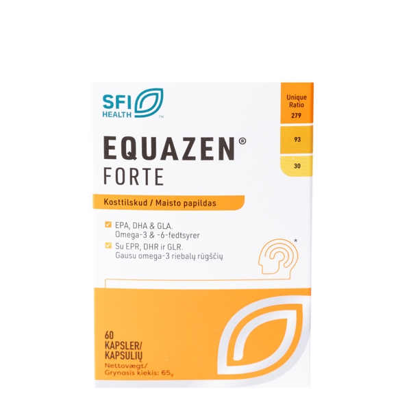 EQUAZEN FORTE, 60 kapsulių paveikslėlis EQUAZEN FORTE, 60 kapsulių paveikslėlis