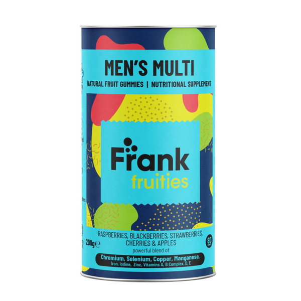 Frank Fruities MEN’S MULTI, 80 guminukų.