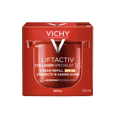 VICHY dieninio veido kremo papildymas LIFTACTIV COLLAGEN SPECIALIST 16, SPF 50, 50 ml