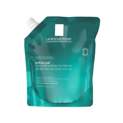 LA ROCHE-POSAY EFFACLAR MICROPEELING, gelis riebiai-aknę link.odai pap., 400ml, 1 vnt. paveikslėlis