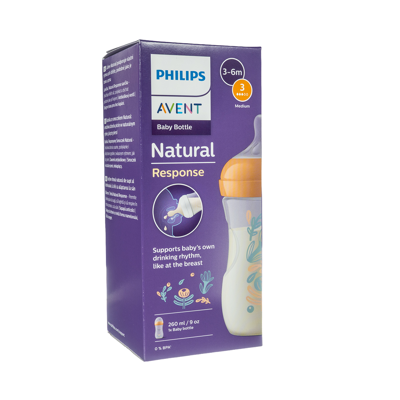 PHILIPS AVENT, buteliukas "Natural Response" SCY903/74, 260ml paveikslėlis
