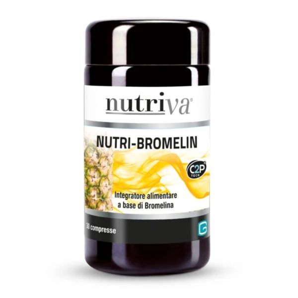 Nutriva Nutri-Bromelin, 700mg, 30 tablečių Nutriva Nutri-Bromelin, 700mg, 30 tablečių