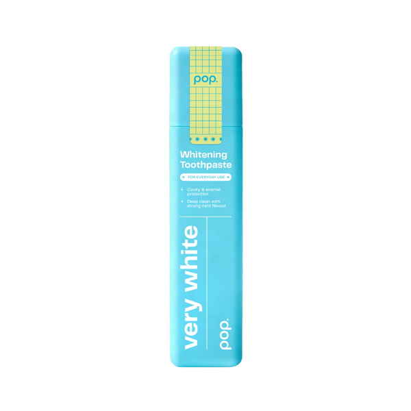 SMILEPEN POP VERY WHITE, balinamoji dantų pasta su 1450ppm F, 60g paveikslėlis