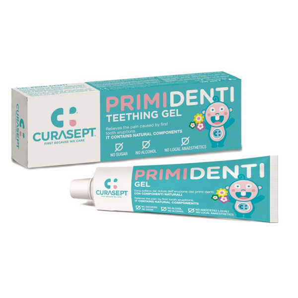 CURASEPT PRIMI DENTI, raminamasis dantenų gelis vaikams, 20 ml paveikslėlis