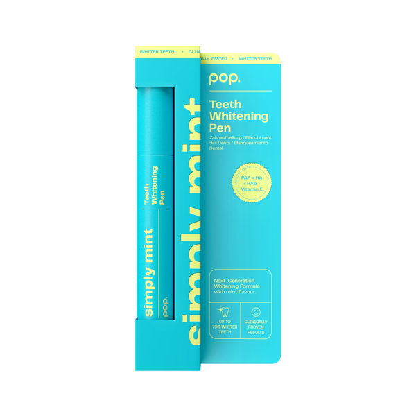 SMILEPEN POP SIMPLY MINT, dantų balinimo pieštukas, mėtų skonio, 4 ml paveikslėlis SMILEPEN POP SIMPLY MINT, dantų balinimo pieštukas, mėtų skonio, 4 ml paveikslėlis