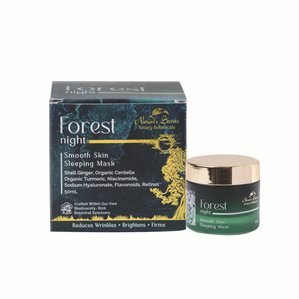Nature's Secrets drėkinanti ir glotninanti veido kaukė “Forest Night”, 50 ml Nature's Secrets drėkinanti ir glotninanti veido kaukė “Forest Night”, 50 ml