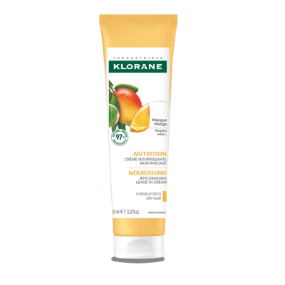 KLORANE plaukų kremas su mango sviestu, 100 ml
