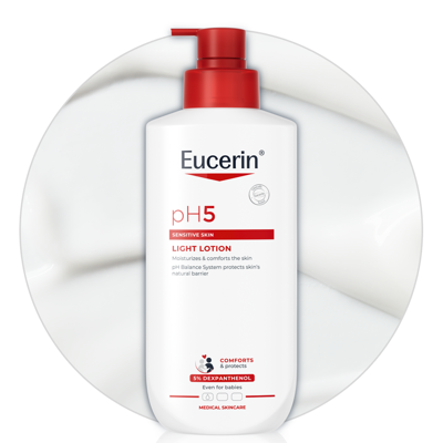 EUCERIN PH5, švelnus losjonas sausai, jautriai odai, 400 ml paveikslėlis