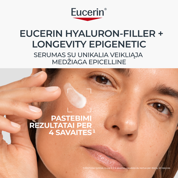 EUCERIN HYALURON-FILLER EPIGENETIC serumas su Epicelline, 30ml paveikslėlis