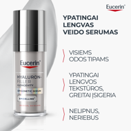 EUCERIN HYALURON-FILLER EPIGENETIC serumas su Epicelline, 30ml paveikslėlis