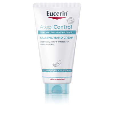 EUCERIN rankų kremas sausai, atopinei odai ATOPICONTROL, 75 ml