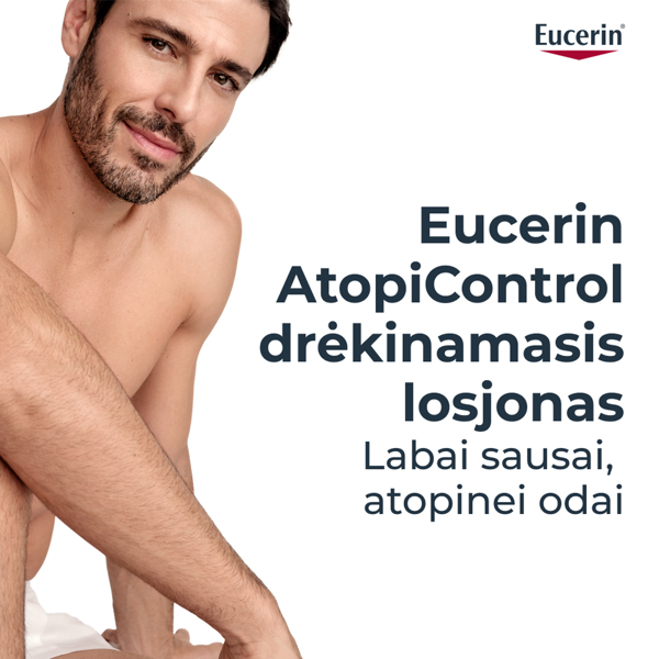 EUCERIN ATOPICONTROL, raminamasis drėkinamasis kūno ir veido losjonas, 400ml paveikslėlis