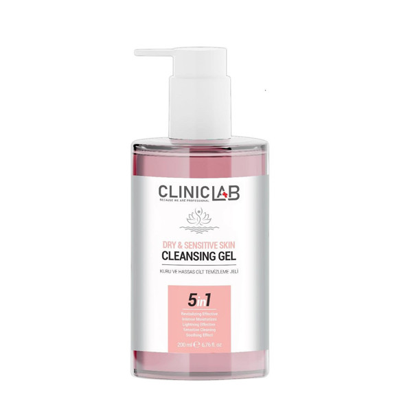 Cliniclab Dry and Sensitive Skin Cleansing Gel - prausimosi gelis sausai ir jautriai odai Cliniclab Dry and Sensitive Skin Cleansing Gel - prausimosi gelis sausai ir jautriai odai