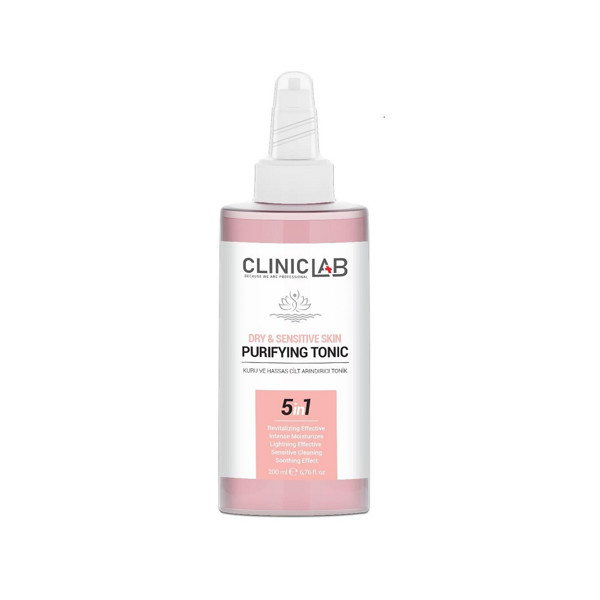 Cliniclab Dry and Sensitive Skin Purifying Tonic - valomasis tonikas sausai ir jautriai odai Cliniclab Dry and Sensitive Skin Purifying Tonic - valomasis tonikas sausai ir jautriai odai
