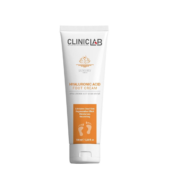 Cliniclab Hyaluronic Acid Foot Cream - pėdų kremas su hialurono rūgštimi Cliniclab Hyaluronic Acid Foot Cream - pėdų kremas su hialurono rūgštimi