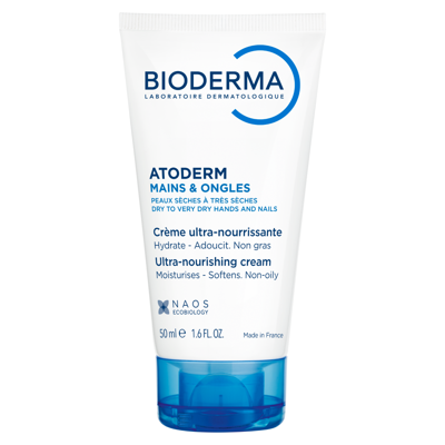 BIODERMA ATODERM MAINS & ONGLES, maitinamasis kremas sausai rankų odai, 50 ml paveikslėlis