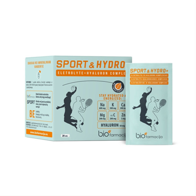 SPORT&HYDRO+, milteliai, 28 paketėliai paveikslėlis