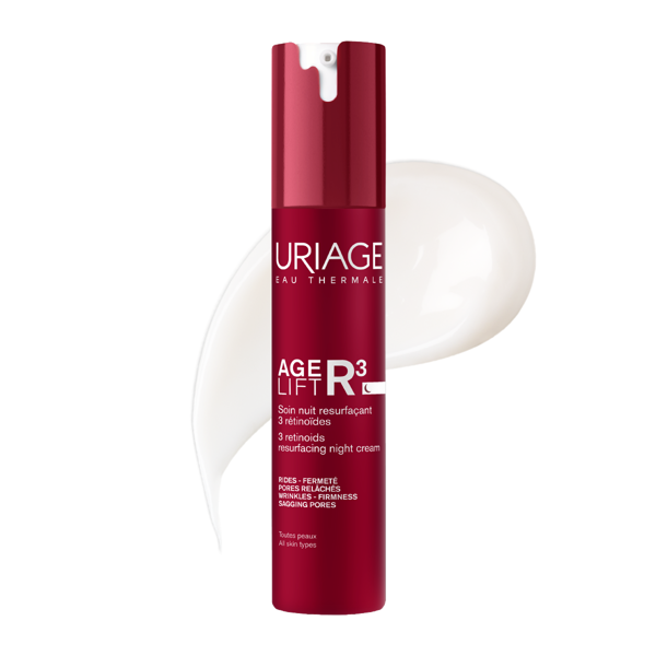 URIAGE AGE LIFT R3, naktinis veido kremas su 3 retinoidais, 40ml paveikslėlis