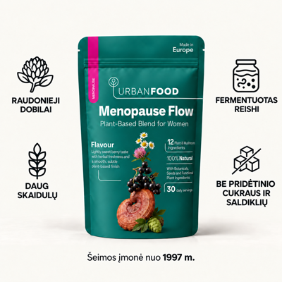 Menopause Flow - Urbanfood - menopauzei