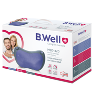 B.Well MED-420 elektrinis masažuoklis su šildymu B.Well MED-420 elektrinis masažuoklis su šildymu