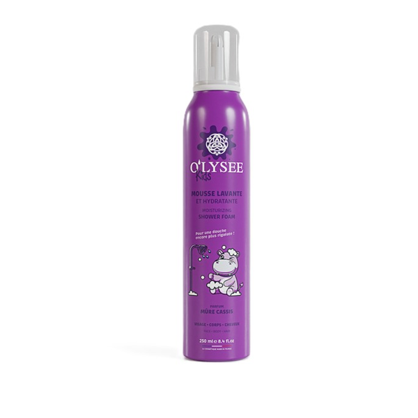 O'LYSEE vaikiškos prausiamosios putos BLACKBERRY AND BLACKCURRANT, nuo 3 m., 250 ml O'LYSEE vaikiškos prausiamosios putos BLACKBERRY AND BLACKCURRANT, nuo 3 m., 250 ml