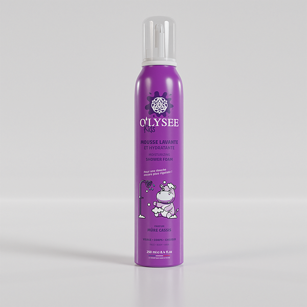 O'LYSEE vaikiškos prausiamosios putos BLACKBERRY AND BLACKCURRANT, nuo 3 m., 250 ml O'LYSEE vaikiškos prausiamosios putos BLACKBERRY AND BLACKCURRANT, nuo 3 m., 250 ml