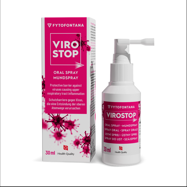 FYTOFONTANA VIROSTOP burnos purškalas, 30 ml. paveikslėlis FYTOFONTANA VIROSTOP burnos purškalas, 30 ml. paveikslėlis