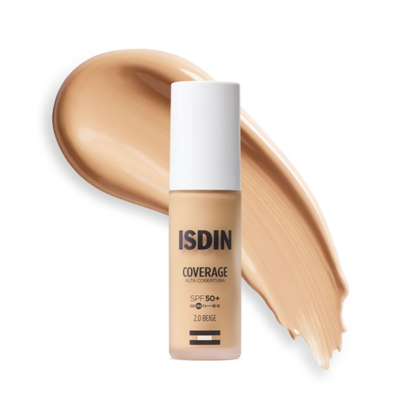 ISDIN COVERAGE 2 BEIGE, apsauginė kreminė pudra, SPF50+, 30g paveikslėlis ISDIN COVERAGE 2 BEIGE, apsauginė kreminė pudra, SPF50+, 30g paveikslėlis
