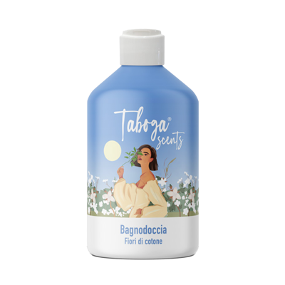 TABOGA SCENTS vonios ir dušo želė FIORI DI COTONE, 500 ml