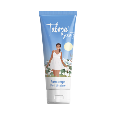 TABOGA SCENTS kūno sviestas FIORI DI COTONE, 250 ml