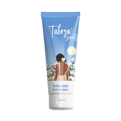 TABOGA SCENTS kūno šveitiklis FIORI DI COTONE, 250 ml 