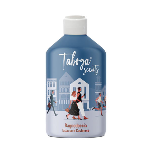 TABOGA SCENTS vonios ir dušo želė vyrams TABACCO E CASHMERE, 500 ml