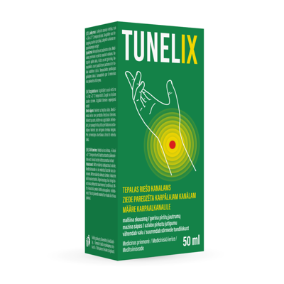 TUNELIX, tepalas riešo kanalams 50ml N1 paveikslėlis