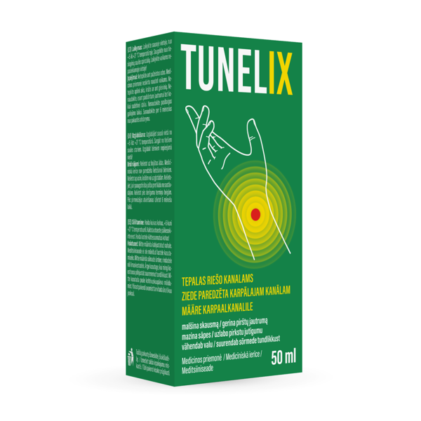 TUNELIX, tepalas riešo kanalams 50ml N1 paveikslėlis