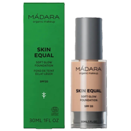 MÁDARA, Makiažo pagrindas „Skin Equal“ SPF15, ROSE IVORY, Nr. 30, 30 ml